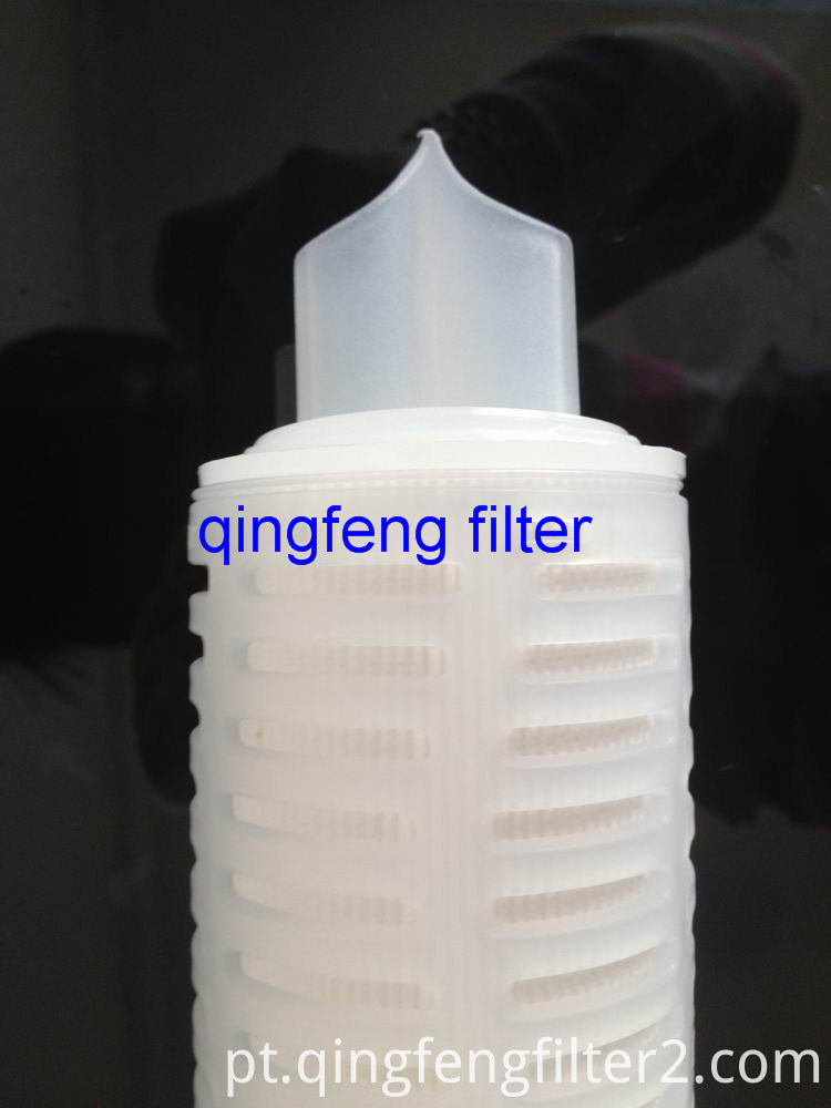 Filtro de membrana hidrofóbico & Oleophobic do cartucho da água de PTFE 0,2 mícrons para a filtragem do ar